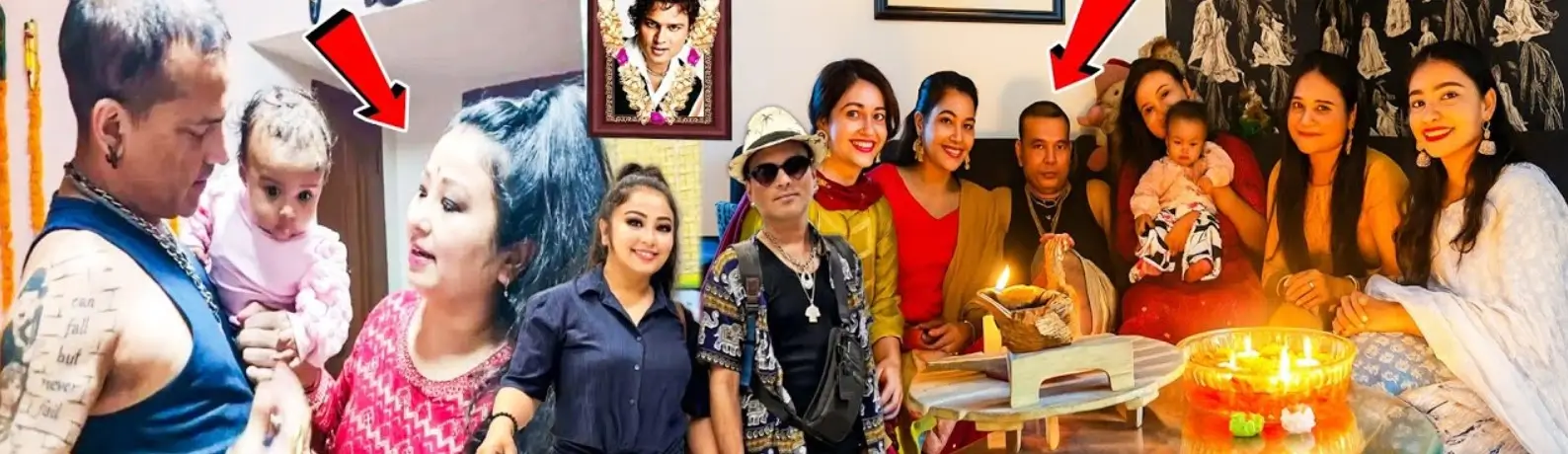 Zubeen & Garima: Their Family Together